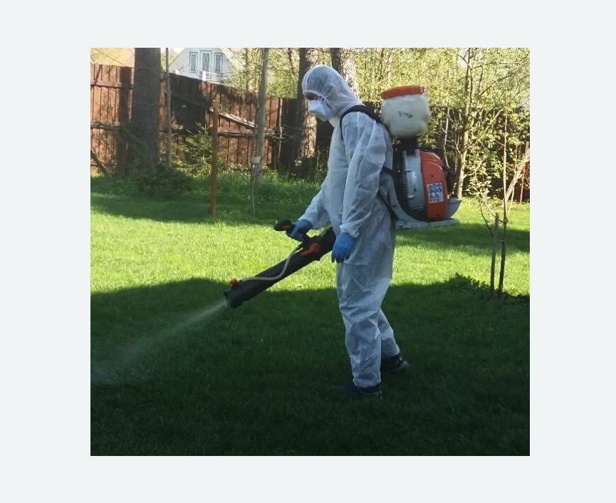 Обработка территории от клещей в Бахчисарае